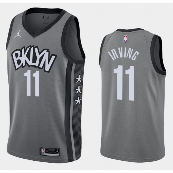 Brooklyn Nets Trikot Kyrie Irving 11 2020-2021 Jordan Brand Statement Edition Swingman - Herren Brooklyn Nets Trikot Kyrie Irving 11 2020-2021 Jordan Brand Statement Edition Swingman - Herren